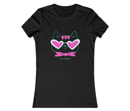 Cat-titude Women's Favorite Tee