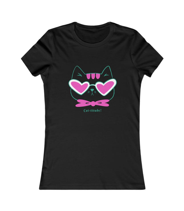 Cat-titude Women's Favorite Tee