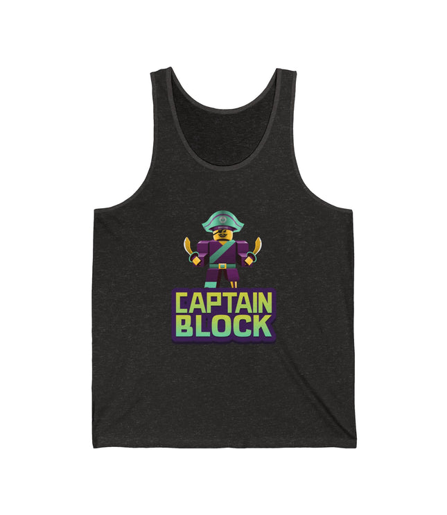 Captain Block Jersey Tank