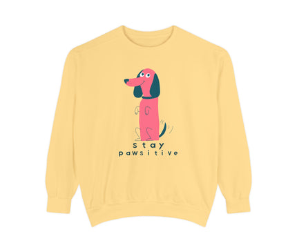 Stay Pawsitive Premium Sweatshirt