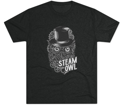 Steam Owl Tri-Blend T-Shirt