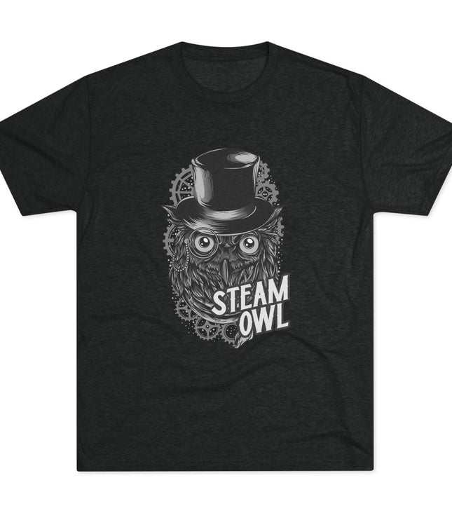 Steam Owl Tri-Blend T-Shirt