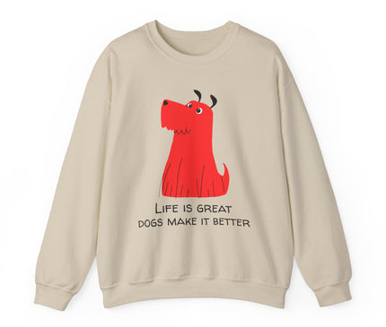 Life Is Better Classic Crewneck Sweatshirt