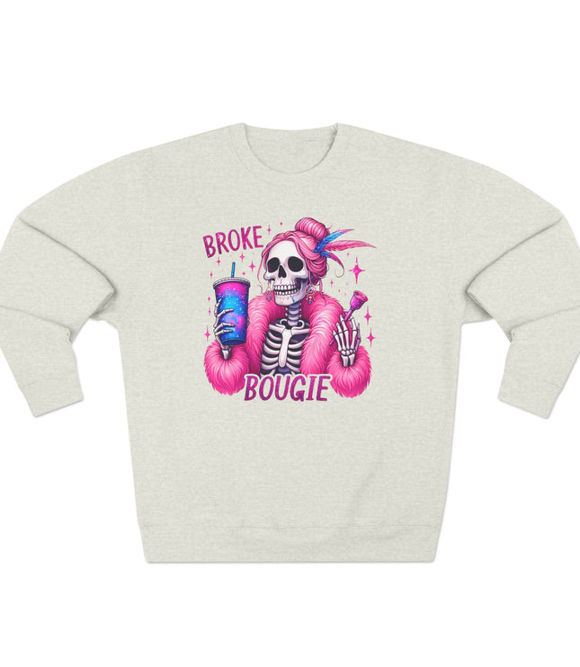 Broke Bougie Pullover Sweatshirt