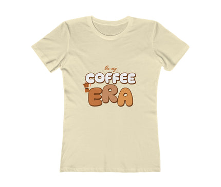 In My Coffee Era Women's Boyfriend Tee