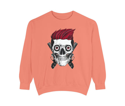 Skull With Guns Premium Sweatshirt