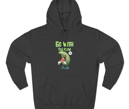 Go With The Flow Premium Pullover Hoodie