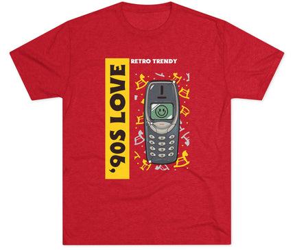Retro Trendy Tri-Blend T-Shirt