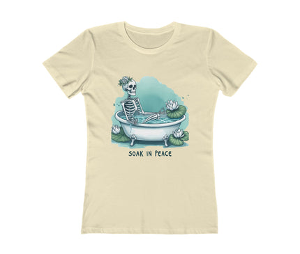 Soak In Peace Women's Boyfriend Tee