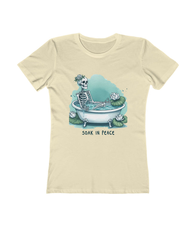 Soak In Peace Women's Boyfriend Tee