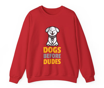 Dogs Before Dudes Classic Crewneck Sweatshirt