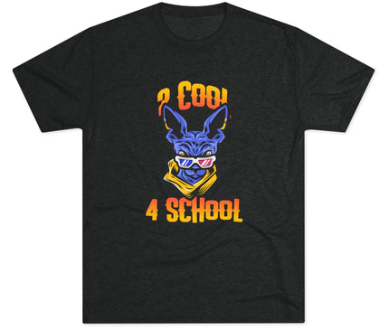 2 Cool 4 School Tri-Blend T-Shirt