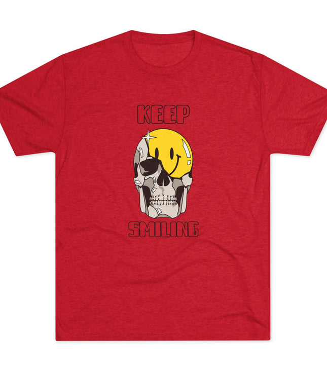 Keep Smiling Tri-Blend T-Shirt