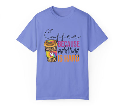 Coffee Because Adulting Is Hard Premium T-Shirt