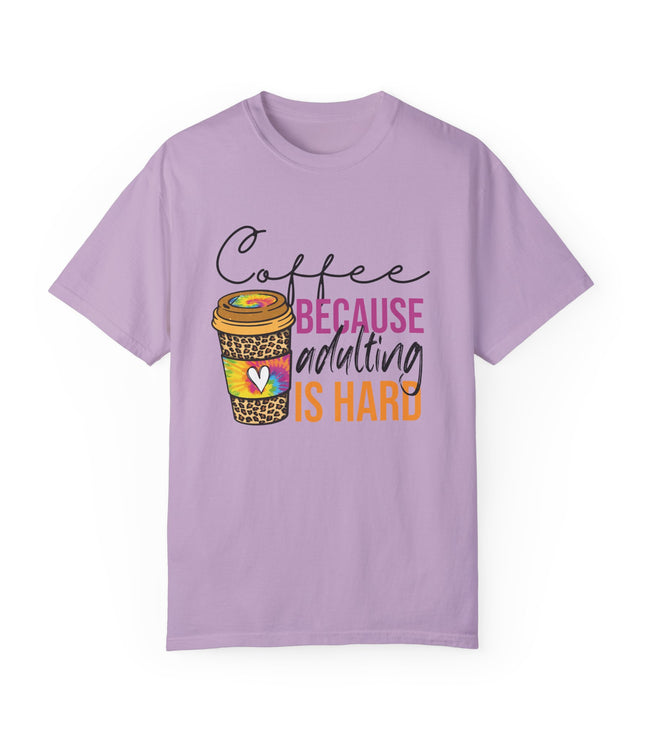 Coffee Because Adulting Is Hard Premium T-Shirt