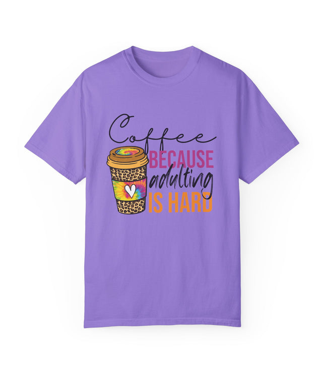 Coffee Because Adulting Is Hard Premium T-Shirt