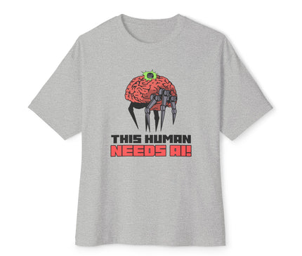 This Human Needs AI Oversized T-Shirt