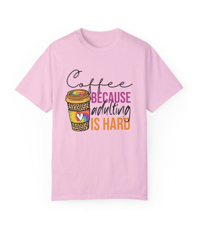 Coffee Because Adulting Is Hard Premium T-Shirt