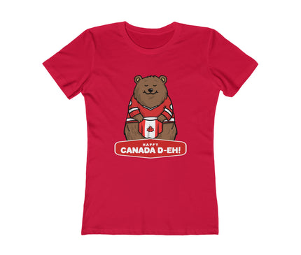 Canada Day Women's Boyfriend Tee
