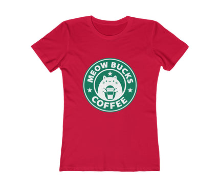 Meow Bucks Women's Boyfriend Tee