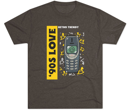 Retro Trendy Tri-Blend T-Shirt