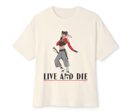 Live And Die Oversized T-Shirt