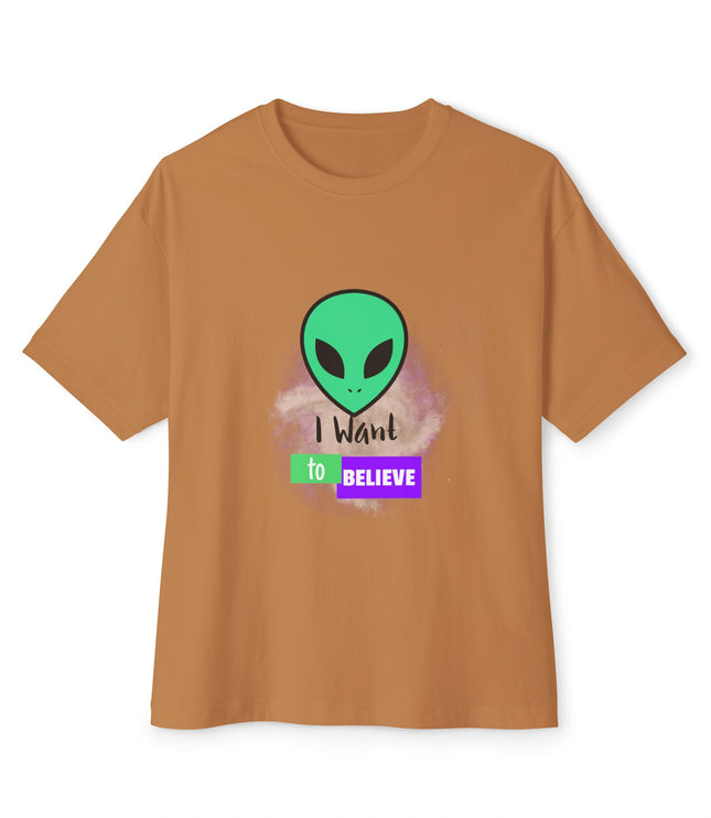 I Want To Believe Oversized T-Shirt