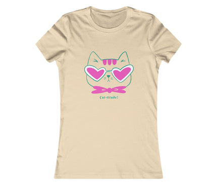 Cat-titude Women's Favorite Tee