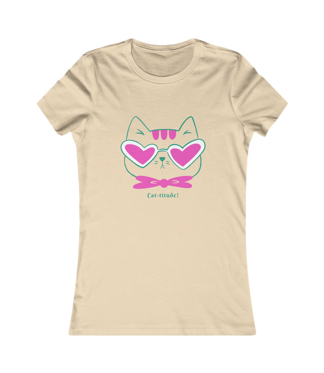 Cat-titude Women's Favorite Tee