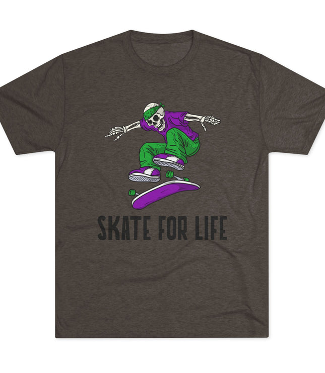 Skate For Life Tri-Blend T-Shirt