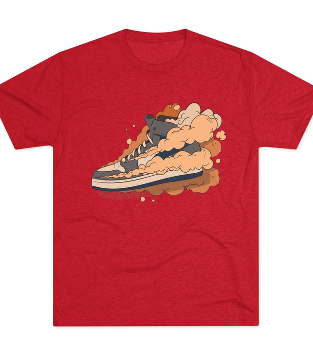 Smoky Sneaker Tri-Blend T-Shirt