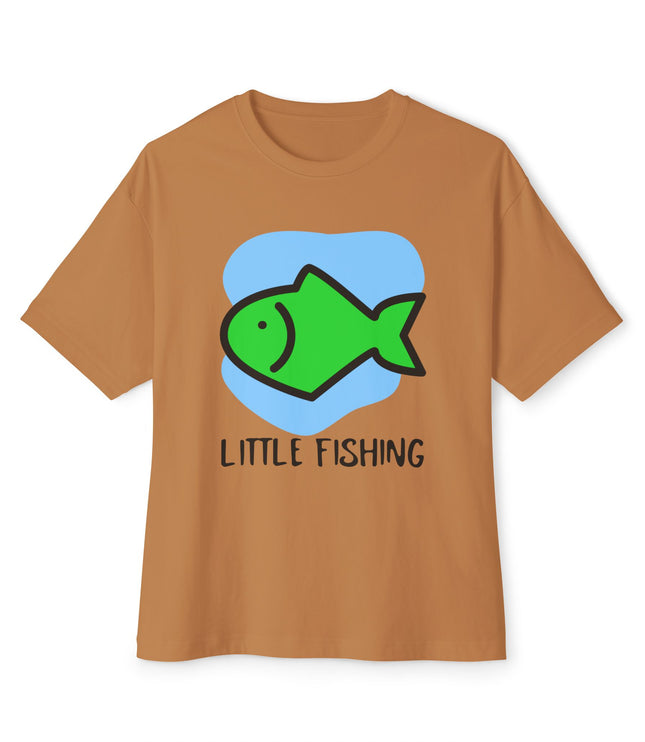 Little Fishing Oversized T-Shirt
