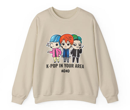 K-Pop In Your Area Classic Crewneck Sweatshirt