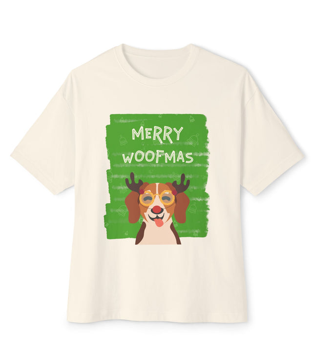 Merry Woofmas Oversized T-Shirt