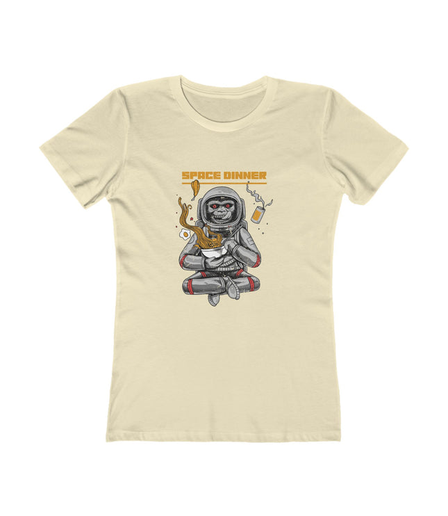 Space Dinner Women's Boyfriend Tee