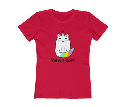 Mewnicorn Women's Boyfriend Tee