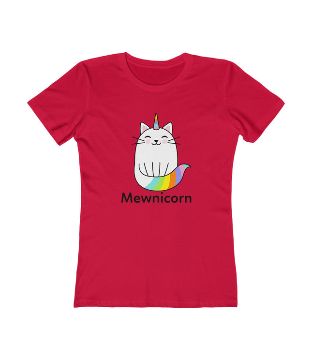 Mewnicorn Women's Boyfriend Tee