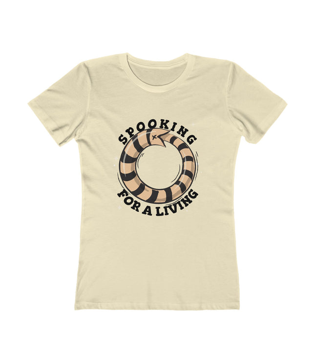 Spooking For Living Women's Boyfriend Tee
