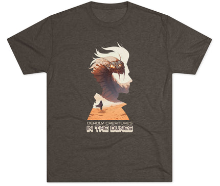 Deadly Creatures In The Dunes Tri-Blend T-Shirt