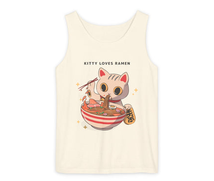 Kitty Loves Ramen Premium Tank