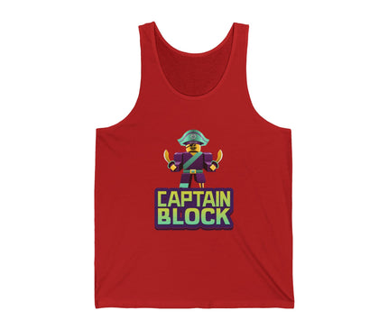 Captain Block Jersey Tank