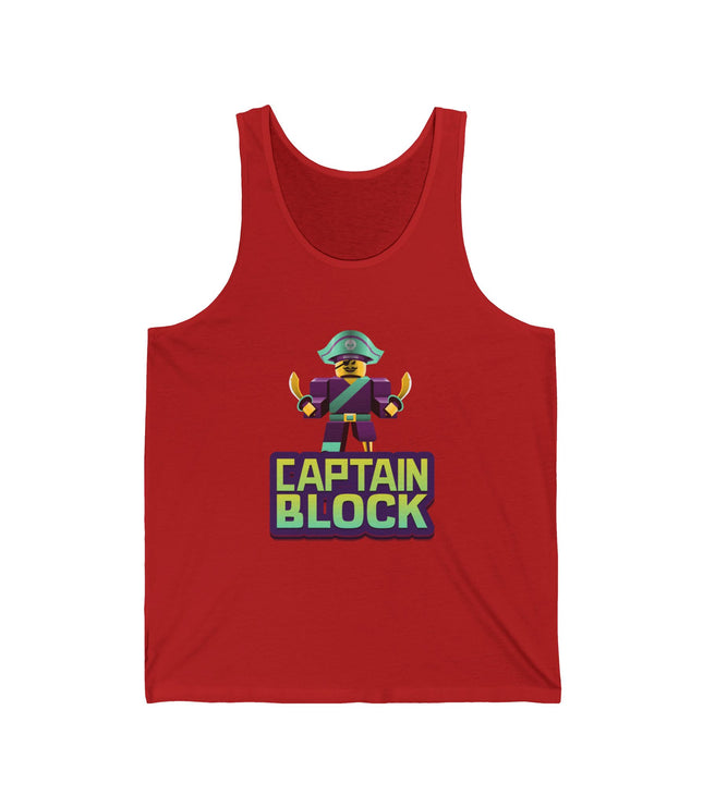Captain Block Jersey Tank