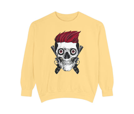 Skull With Guns Premium Sweatshirt