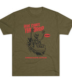Tri-Blend Military Green