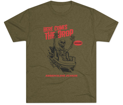 Here Comes The Drop Tri-Blend T-Shirt