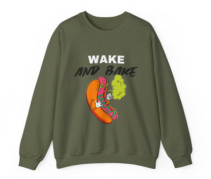 Wake And Bake Classic Crewneck Sweatshirt