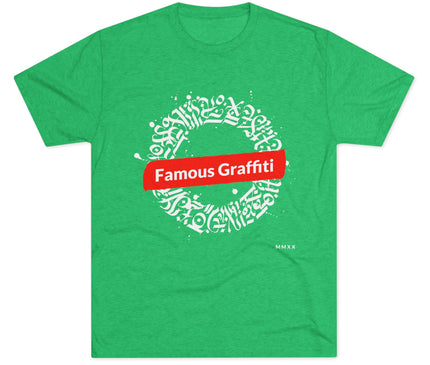 Famous Graffiti Tri-Blend T-Shirt
