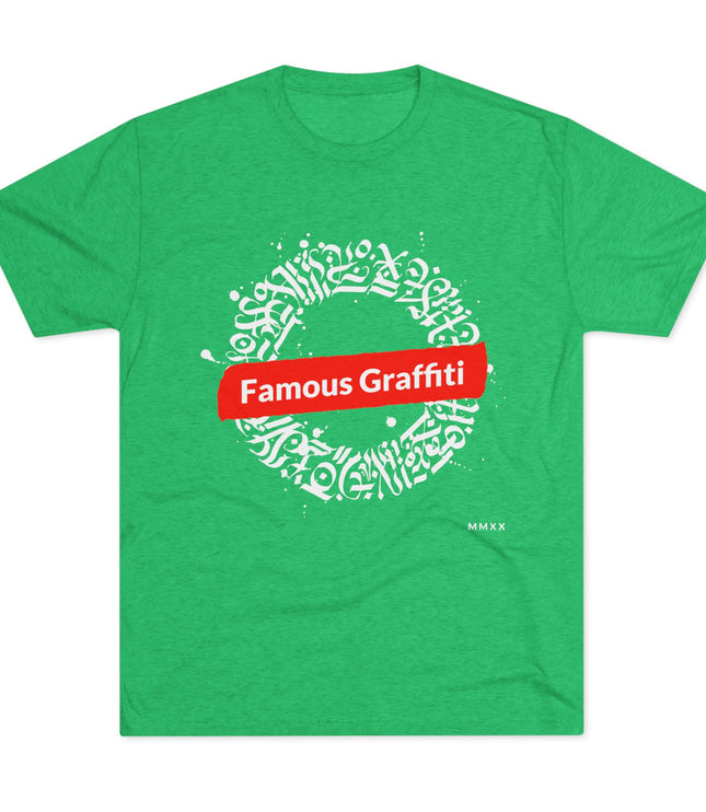Famous Graffiti Tri-Blend T-Shirt