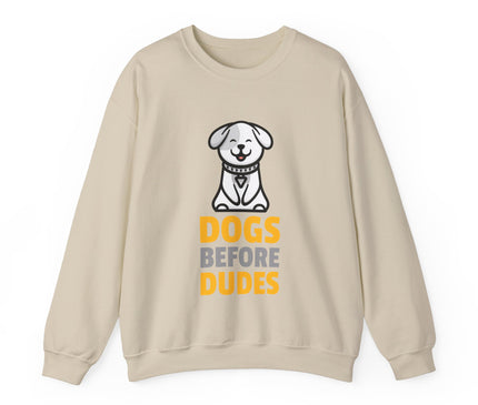 Dogs Before Dudes Classic Crewneck Sweatshirt
