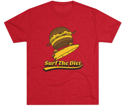 Surf The Diet Tri-Blend T-Shirt